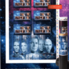Star Trek Starfleet Canada Post Uncut Stamps Sheet
