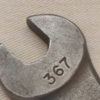 Grey Tools Vintage S shaped Drop Forged Open Ended Wrench