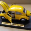 Road Tough 1967 Volkswagen Beetle 1:18 Scale Diecast Model VW Bug Yellow Car