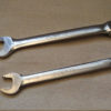 Vintage Blue Point Tools 9/16" BOER16 and 7/16" BOER14 SAE Standard Offset Ratcheting Combo Wrenches