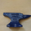 Miniature Blue Cast Iron Anvil Sheffield England 0742 449066 Watchmaker Jeweler