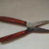 Victoria Inox Cut & Hold Flower 7.5" Swiss Scissors Mahogany Handle & Brass Rivets.