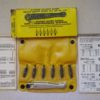 The Chapman Mfg Co 20 Tooth Ratchet Offset Metric Socket Screw Key Set No 2307