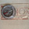 Rare Vintage 60s Type 6 Silva Aluminum Compass with Magnifying Glass made in Sweden
