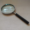 vintage 4 inch magnifying glass with detailed frame