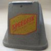 Rare Speedfix Cast Iron Tape Dispenser - Vintage Office Equipment and Fine Tools Collectibles