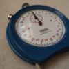 Original Swiss Made Leonidas 1970's Blue Trackmaster Stopwatch
