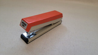 Retro Orange ACCO 50 Stapler Chicago USA - Rare Office Tools Acco Brands Collectible