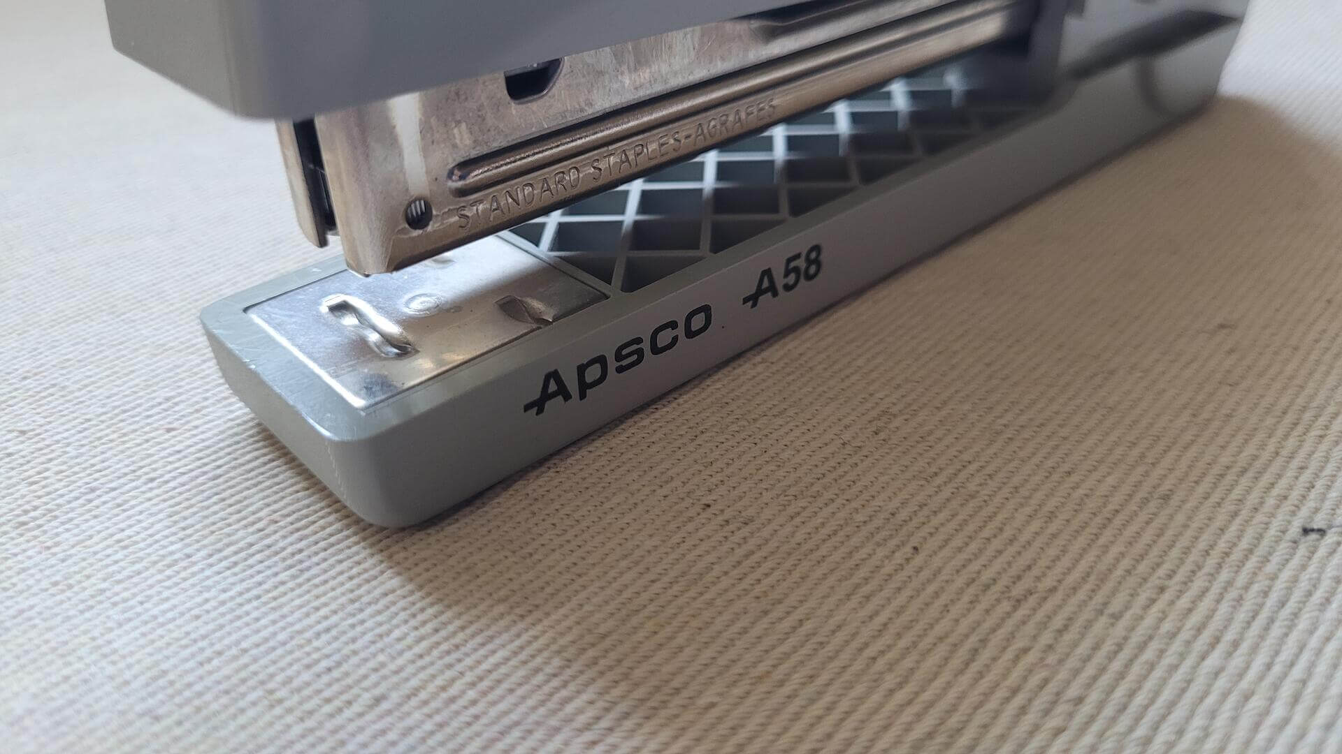 Apsco A58 Stapler Isabergs Verkstads Design Hestra - Vintage Collectible MCM Mid Century made in Sweden Indutrial and Office Equipment