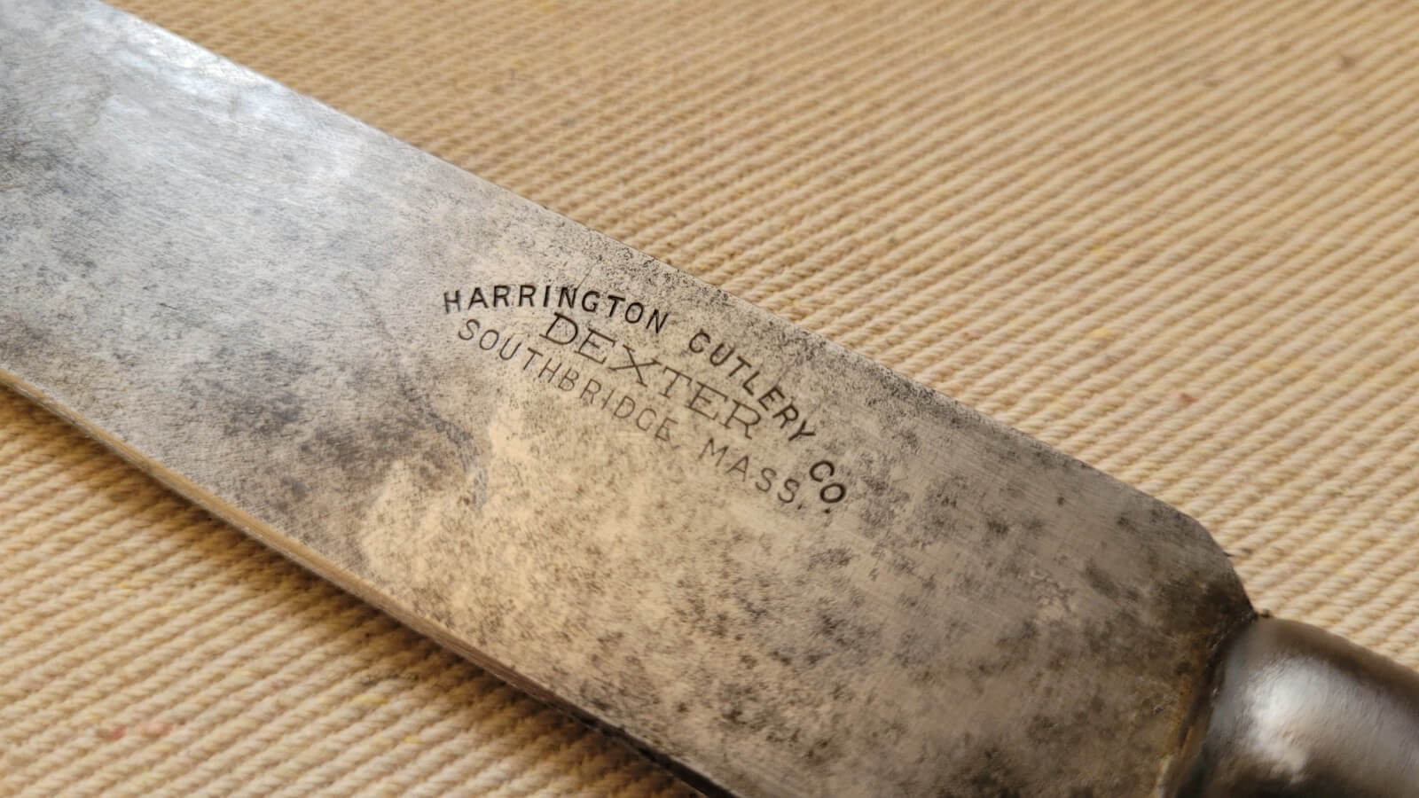 Antique Harrington Cutlery Co Dexter Knife Southbridge Mass - Vintage made in USA Cutlery and Knives Collectibles