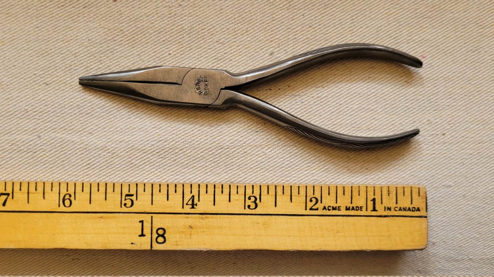 Vintage Henry Boker Tools Needle Nose Pliers Made in Germany - Vintage and Antique Collectible Crafts Hand Tools
