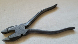 Crescent Tool Co Heavy Duty Linesman's 1950-7 Pliers Jamestown NY - Antique and vintage collectible made in USA electrician hand tool manufactured ca. 1930s to 1950s