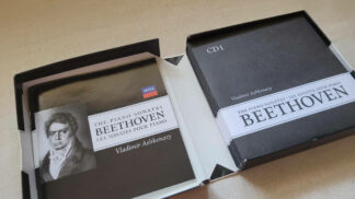 Decca Beethoven The Piano Sonatas by V Ashkenazy 10 CD Box Set - All 32 sonatas collectible classical piano music compact disks set