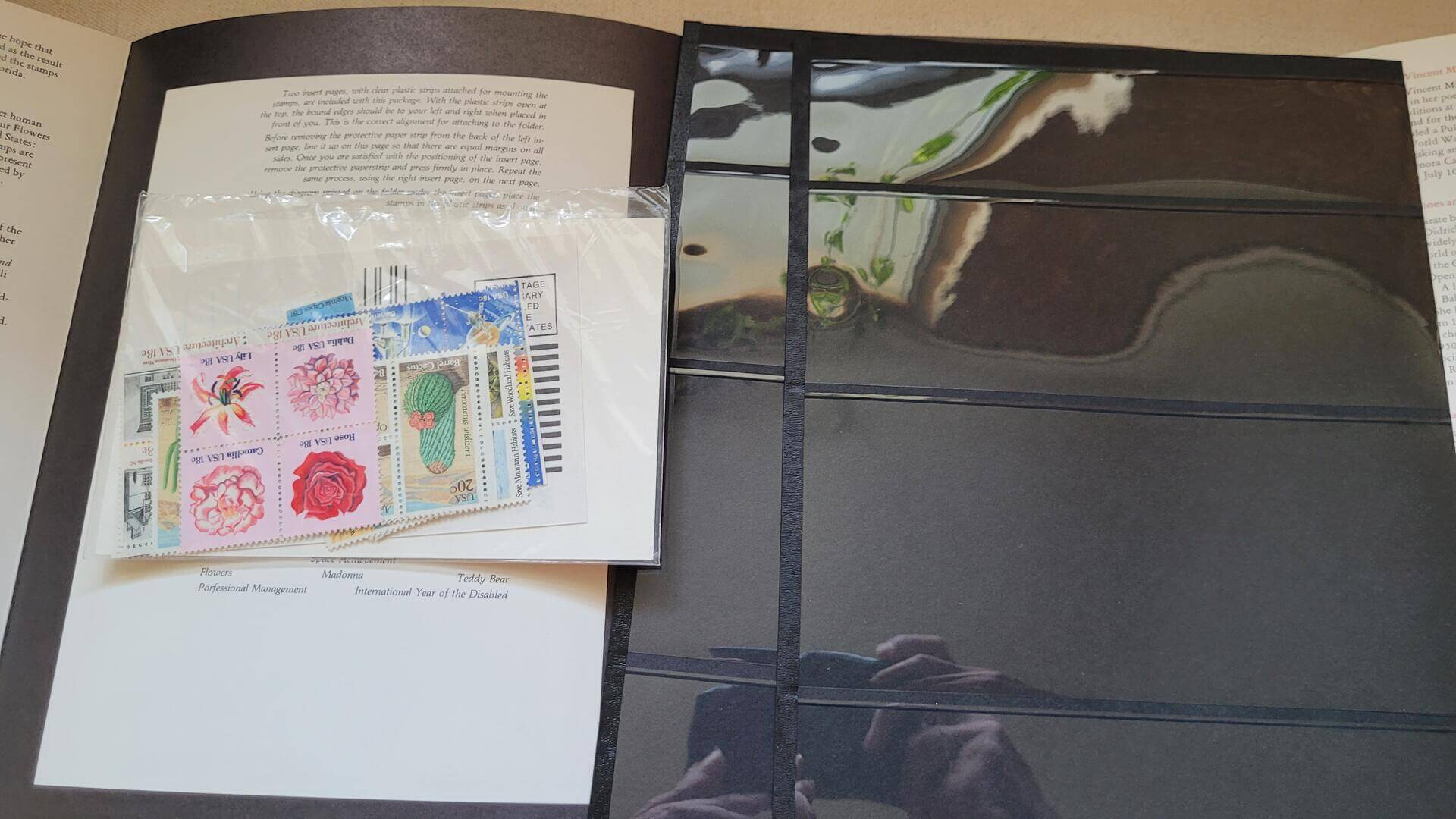 1981 US Postal Service Commemorative Stamps Mint Set Sealed - Vintage 42 Postage Stamps Philately Booklet with Sleeve Pages
