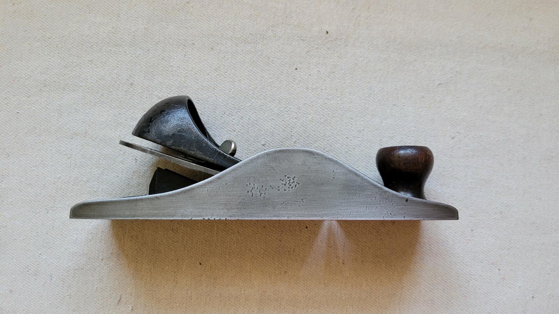 Vintage Stanley No 220 Woodworking Block Plane Pat 10-12-97 - Antique made in USA collectible carpentry and woodworking hand tools