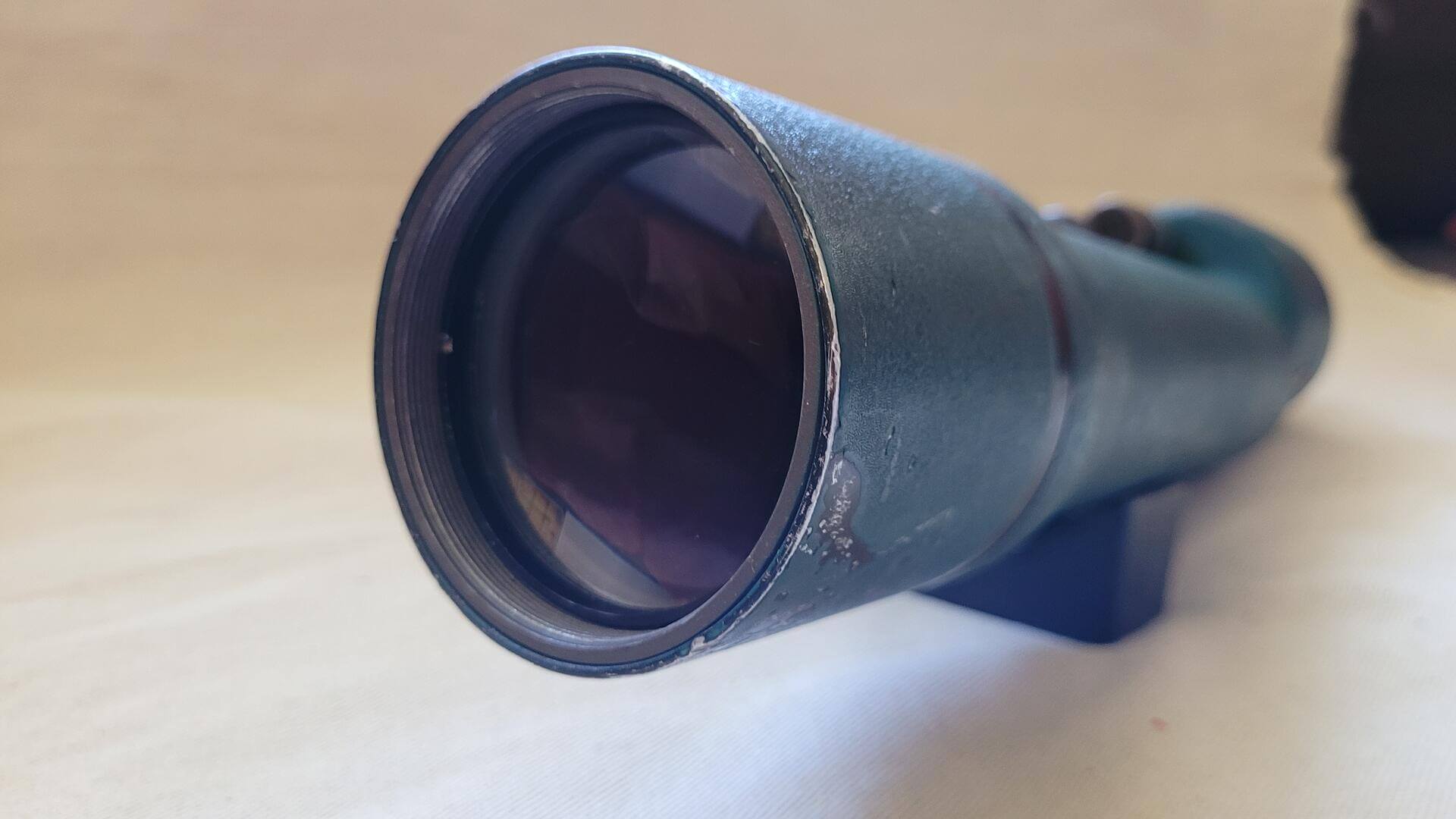 Vintage Bausch & Lomb 60mm Spotting Scope Baloscope 25x Eyepiece Rochester NY - Antique made in USA collectible optical tools and navigation devices