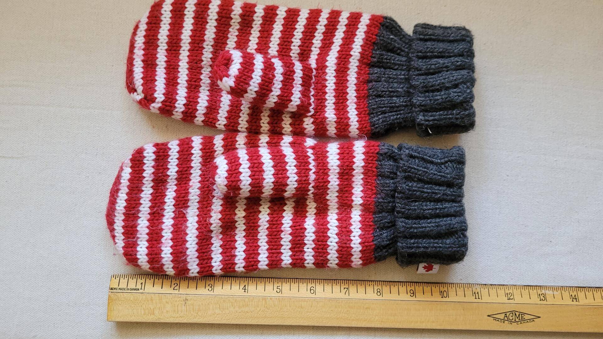 Beautiful wool mittens by The Canadian Olympic Foundation in partnership with the Hudson’s Bay Company made for Vancouver Olympics in 2010. Vintage collectible sports memorabilia and Canadiana