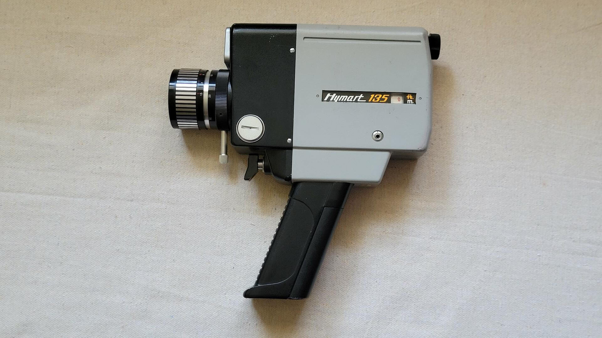 hymart-135-silent-1960s-super-8-camera-made-in-japan-vintage-antique-collectible-super-8-recorders-and-video-cameras