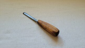 Antique S.J. Addis wood carving gouge cast steel chisel - Rare vintage 19th century made in London England collectible carpentry and woodworking edge tools