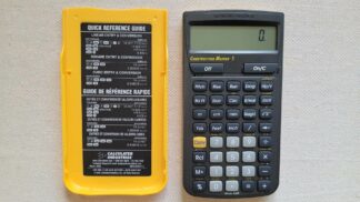 The Calculated 4056 Construction Master 5 Math Calculator is designed to provide quick calculations in the workplace. It features a wide selection of functions to simplify the construction and building process.