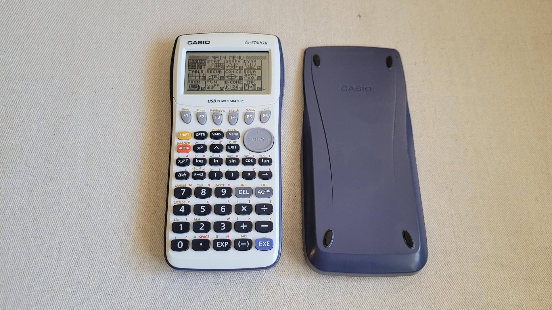 Casio FX-9750GII graphing calculator comes with numerous enhancements including USB connectivity, AP statistics features, pie charts, bar graphs and more