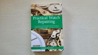 Called "the best illustrated book on practical horology ever written" essential classic book for any horologist w 550 black & white illustrations