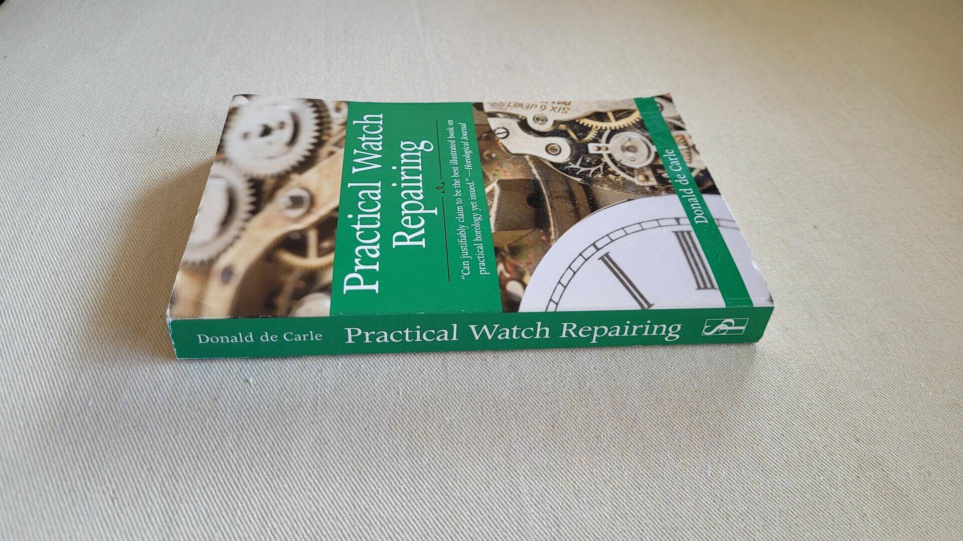 Called "the best illustrated book on practical horology ever written" essential classic book for any horologist w 550 black & white illustrations