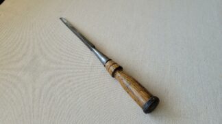 Antique Canadian Champion socket paring chisel by Warnock, J. & Co. Galt, ON Collectible made in Canada woodworking, carpentry and cabinet maker hand tools