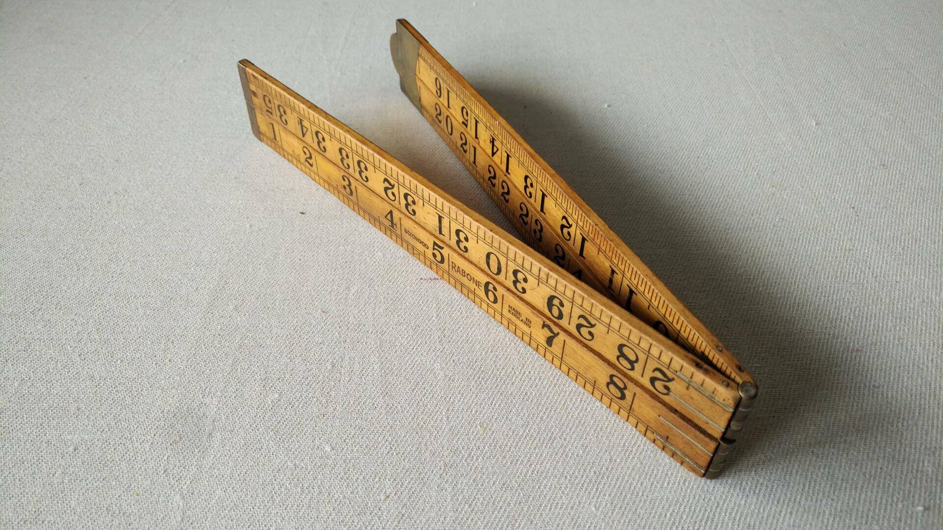 john-rabone-and-sons-boxwood-no-1167-folding-slide-rule-vintage-antique-made-in-england-marking-and-measuring-tools