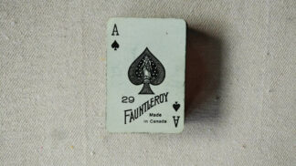 Vintage deck of miniature Fauntleroy No. 29 playing cards. Rare Solitaire made in Canada collectible edition of United States Playing Card Co playing cards
