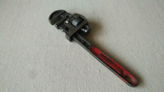 Guaranteed adjustable monkey pipe wrench 10 inches long with 1 1/4 " jaws opening. Vintage made in West Germany collectible automotive & plumbing hand tools